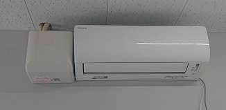 エアコン取付け工事